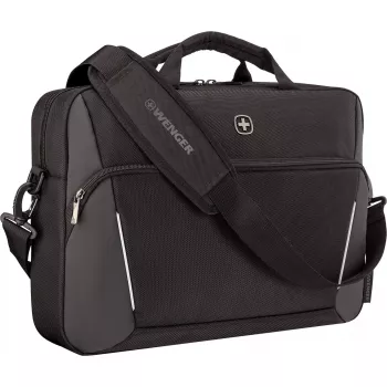 Nešiojamojo kompiuterio portfelis Wenger XE Compact Brief 16 su planšetės kišene, juodas