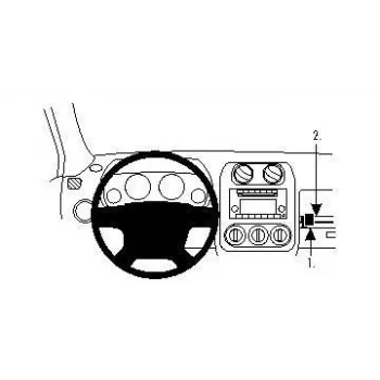 Brodit 854303 automobilinis laikiklis