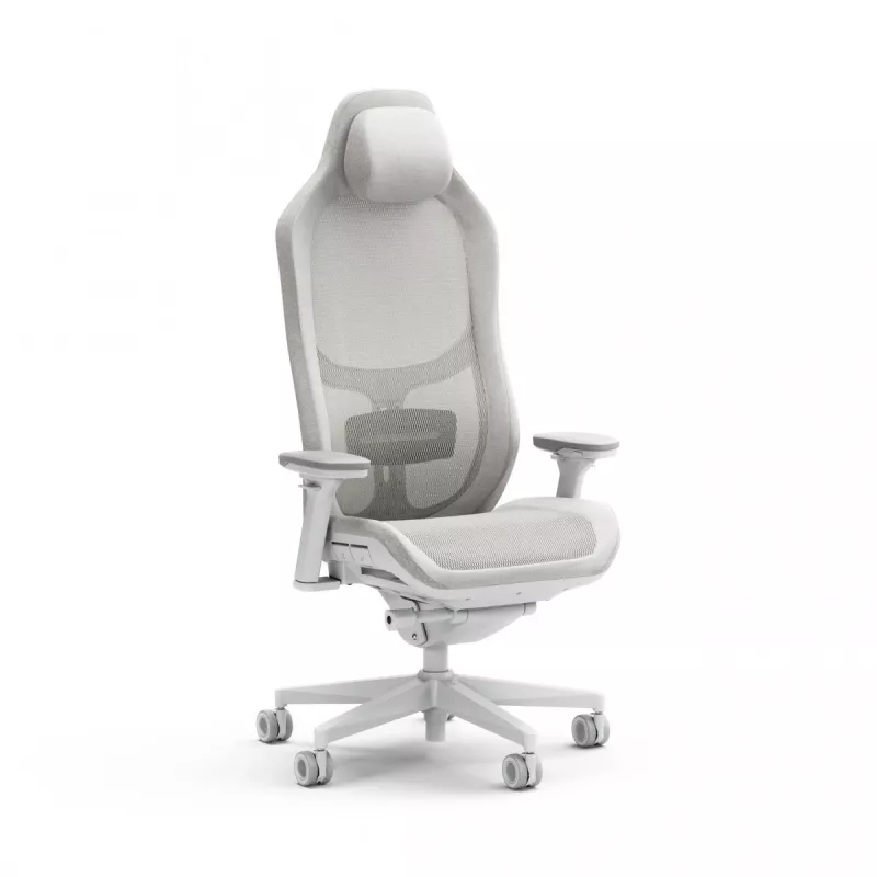 Fractal Design Refine Mesh žaidimų kėdė - šviesiai pilka