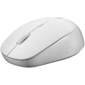 Belaidė pelė su tyliu spustelėjimu AURIS MB-027 800/1200/1600 DPI balta