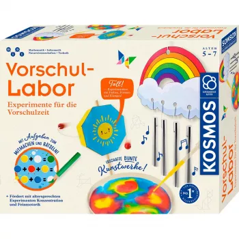 Vorschullabor, eksperimentų rinkinys