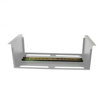ALLNET įrenginio laikiklis DIN bėgiui / DIN bėgių įrenginiams T150mm/5HE šviesiai pilkas priekinis montavimas