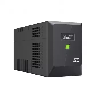 Nepertraukiamo maitinimo šaltinis UPS Line-Interactive 2 kVA 1200 W, Green Cell, 4 kintamosios srovės lizdai, USB, 12 V 9 Ah VRLA (bokštas)