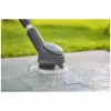 GARDENA Disc Brush Soft, akumuliatoriniam daugiafunkciniam valikliui AquaBrush, plovimo šepetys (pilka/turkio)