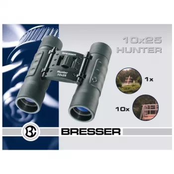 Binokliai Bresser Optics Hunter 10x25