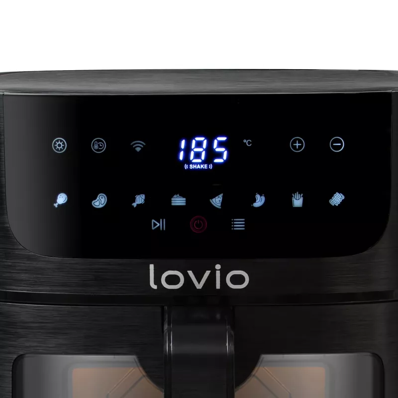 Lovio LVAF002BK PureFry XL Smart 6L Juoda