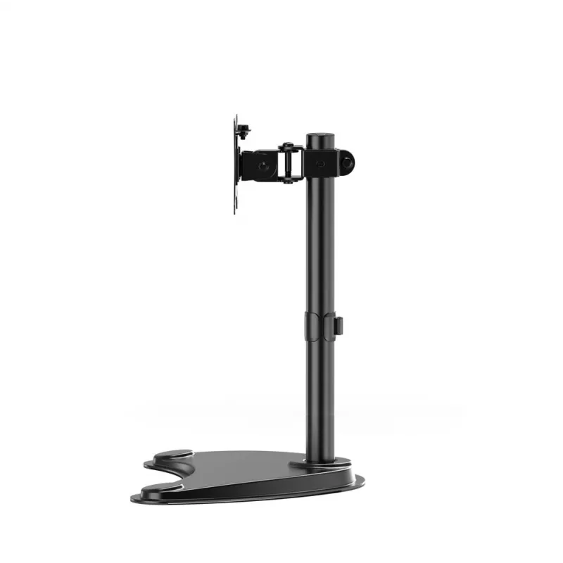 Stalinis monitoriaus stovas GEMBIRD MS-D1ST-04 13–32 colių ekranams, reguliuojamas aukštis ir pasvirimas, VESA 75x75–100x100, iki 8 kg