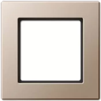 Sieninio jungiklio dengiamoji plokštė JUNG AC 581 CH Champagne, duroplastas, 84×84 mm