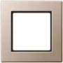 Sieninio jungiklio dengiamoji plokštė JUNG AC 581 CH Champagne, duroplastas, 84×84 mm