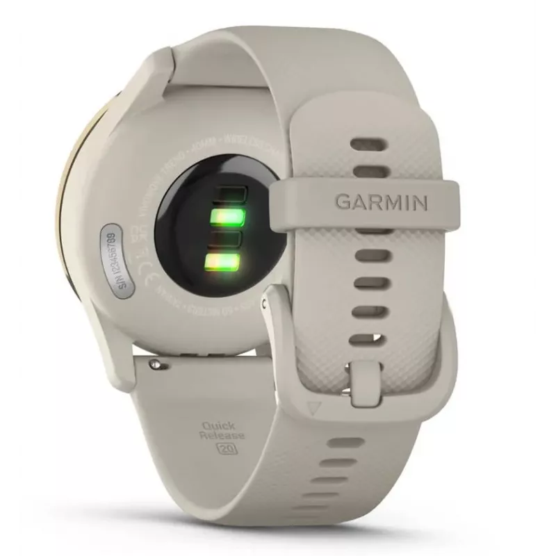 Garmin vivomove Trend LCD 40 mm hibridinis 254 x 346 pikselių jutiklinis ekranas auksinis GPS (palydovinis)