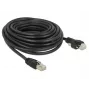 Tinklo kabelis DeLOCK 85672 RJ-45 Cat6 10 m Juodas
