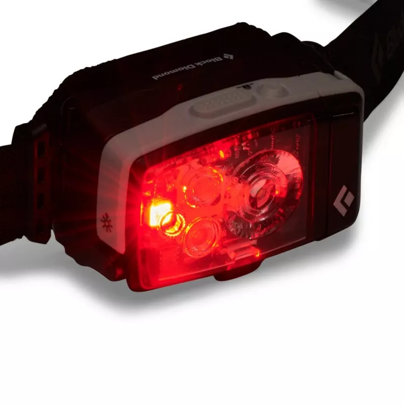Juoda DIAMOND Distance LT 1100 Priekinis žibintuvėlis su galvos juosta LED
