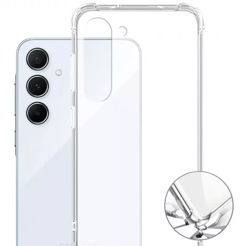 4smarts Galaxy A56 permatomas dėklas 16,8 cm (6,6 colio)