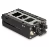 Laikmenos dėklo laikiklis DeLOCK plonas Bay Mobile Rack 2 x 2,5 col. U.2 NVMe SSD juodas