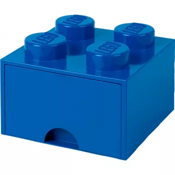 LEGO Brick Drawer 4 mėlyna, laikymo dėžutė mėlyna