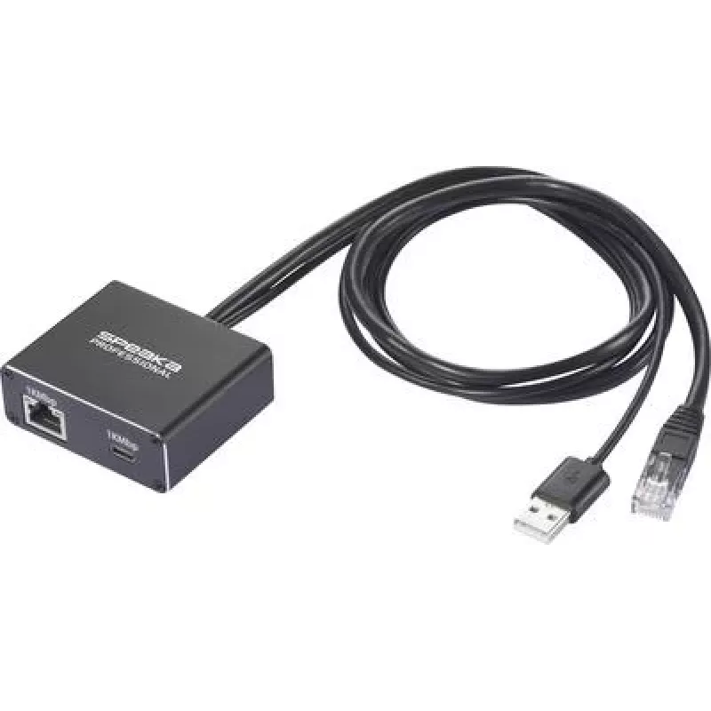 SpeaKa Professional SP-GNS-200 tinklo adapteris / šakotuvas 1 GBit/s USB-C®, RJ45 (SP-13543696)
