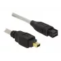 FireWire A/B laidas DeLOCK 82588 1,0 m pilkas