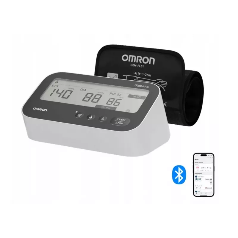 OMRON M4 Connect Afib žasto kraujospūdžio matuoklis