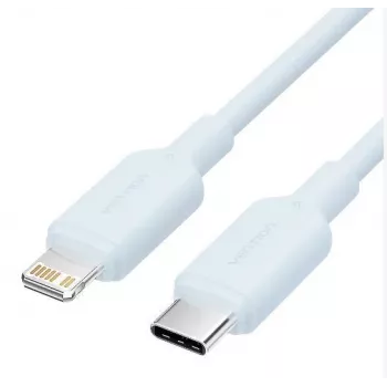 USB-C į LIGHTNING laidas / 1M mėlynas Laksf Vention