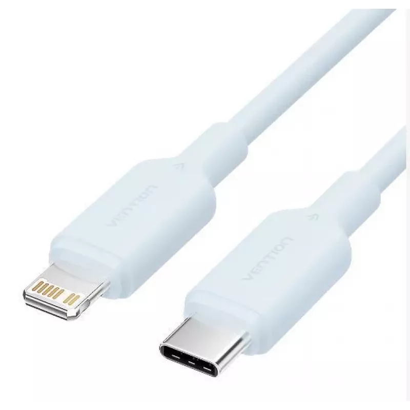 USB-C į LIGHTNING laidas / 1M mėlynas Laksf Vention