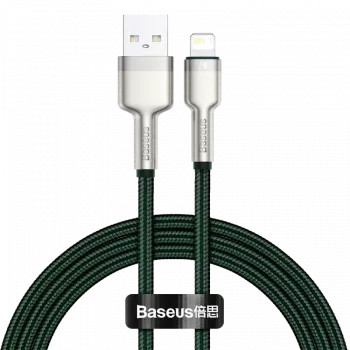 USB-A į Lightning laidas Baseus 1 m, žalias