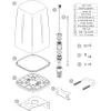 Daugiakryptė antena Teltonika PR1ICC60 28 dBi 0,617-4,2 GHz