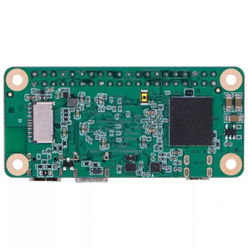 Vienos plokštės kompiuteris ALLNET Radxa Zero 2GB RAM 8GB eMMC D2E8T su kaiščių galvute (nelituota) ir išorine antena