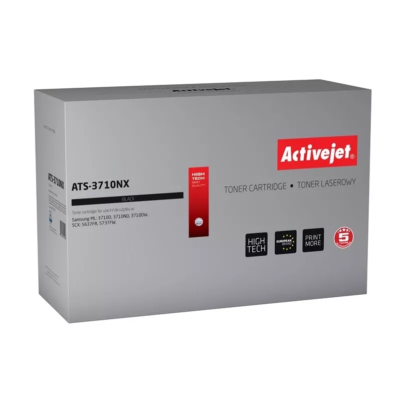 Activejet ATS-3710NX tonerio kasetė (pakaitalas Samsung MLT-D205E; Supreme; 10000 puslapių; Juoda)