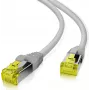komutacinis kabelis helos Ultra Flex S/FTP Cat 6a TPE pilkas 0,5 m