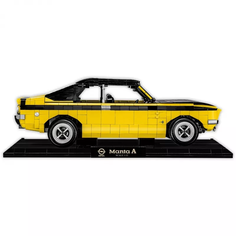 Opel Manta A 1970 – Executive Edition, konstrukcinis žaislas, mastelis 1:12