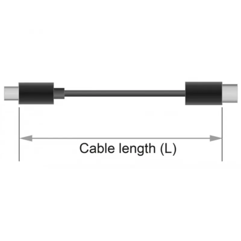 SATA laidas DeLOCK 85641 2m eSATA juodas