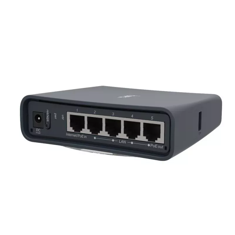 Mikrotik hAP ac lite tower juodas Power over Ethernet (PoE)