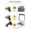 inateck Barcodescanner 52 Juoda [BCST-52_Juoda]