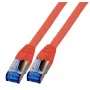 “EFB-Elektronik” RJ45 komutacinis kabelis Cat.6A S/FTP TPECat.7 neapdorotas kabelis superflex raudonas 3m Gamintojas: EFB Elektronik (K5525FRT.3)