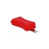 Prievado blokatorius DeLOCK 86412 RJ-45 raudonas 4 vnt.