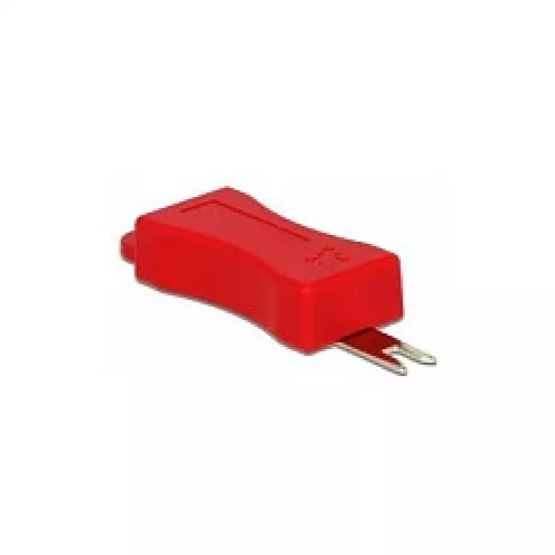 Prievado blokatorius DeLOCK 86412 RJ-45 raudonas 4 vnt.