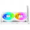 Skysčiu aušinamas procesoriaus aušintuvas THERMALTAKE TH240 V3 ARGB Sync AIO Snow Edition