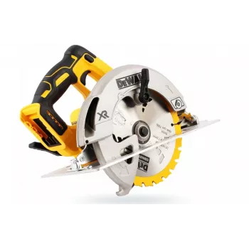 DeWALT DCS570P2-QW nešiojamas diskinis pjūklas 18,4 cm Sidabrinis, Geltonas 5500 RPM