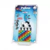 Edukacinis mozaikos žaislas QUERCETTI Mosaici Pallino Coding Travel Version 1006 — nešiojamas kaištelių programavimo rinkinys