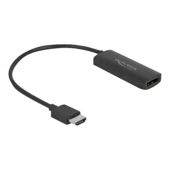 Adapteris HDMI-A kištukas į DisplayPort lizdą 4K 60 Hz DeLOCK 63206