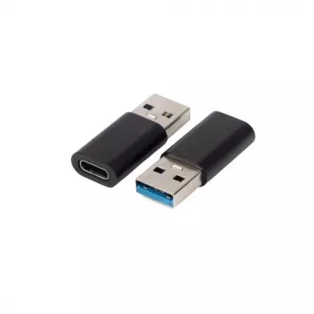 jungčių adapteris Microconnect USB3.0ACF USB A į USB C juodas