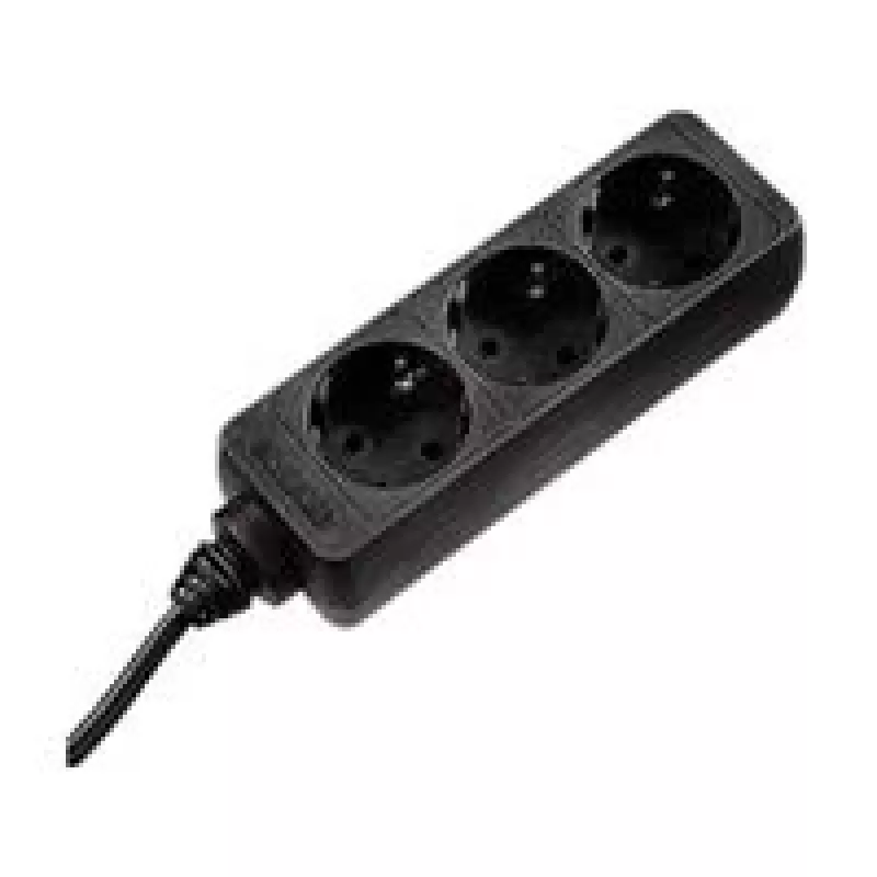 Hama 0003039 apsauga nuo viršįtampių Juoda 3 kintamosios srovės lizdai (-ų) 230 V 1,4 m