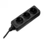 Hama 0003039 apsauga nuo viršįtampių Juoda 3 kintamosios srovės lizdai (-ų) 230 V 1,4 m