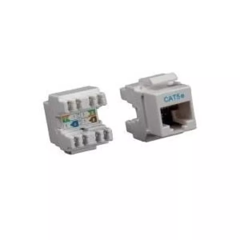 ROLINE Cat.5e Keystone, RJ-45, Neekranuotas, Šviesiai Pilkas (26.11.0343)