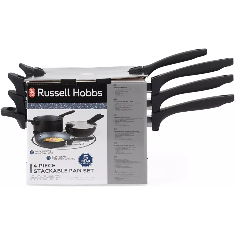Stalo įrankių rinkinys Russell Hobbs RH01840EU7 — 4 dalių sukraunamas metalinio marmuro
