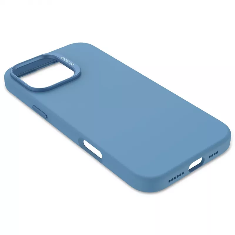 Decoded silikoninis dėklas Apple iPhone 16 Pro Max 17,5 cm mėlynas