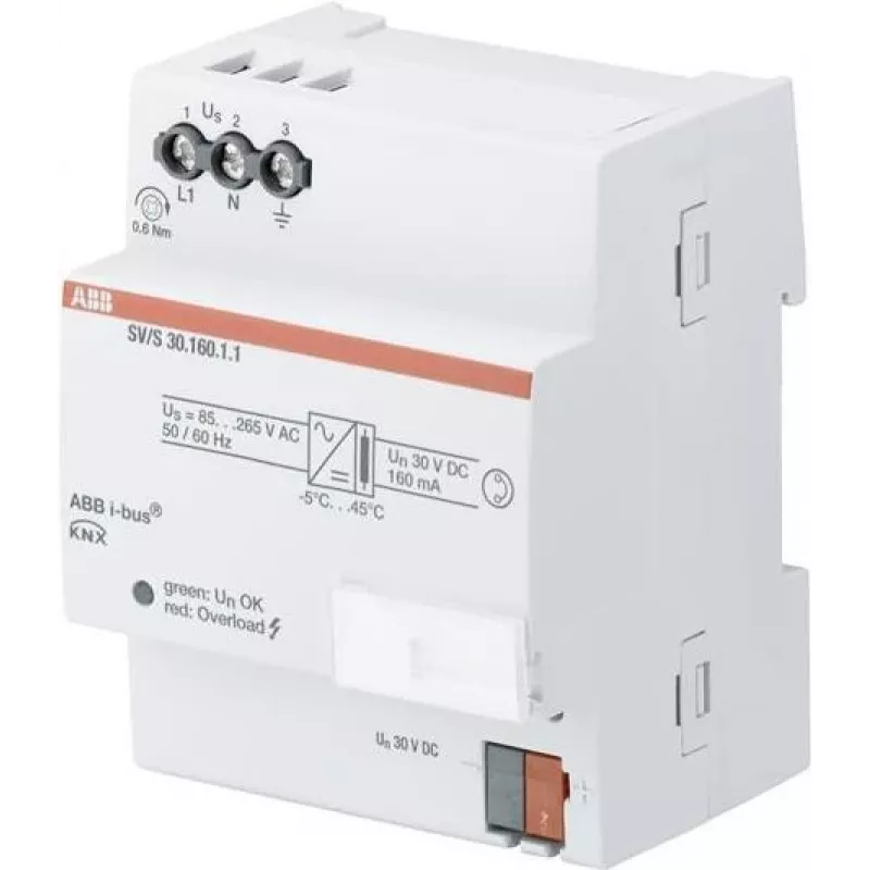 ABB SV/S 30.160.1.1 - 85 - 265 V - 50/60 Hz - 30 V - Pilka - AC-an-DC - 0,16 A