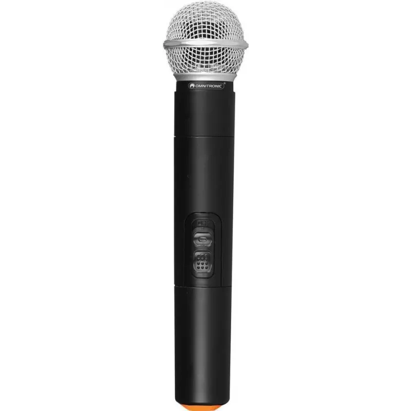 Rankinis UHF mikrofonas Omnitronic UHF-E Series 826,1 MHz
