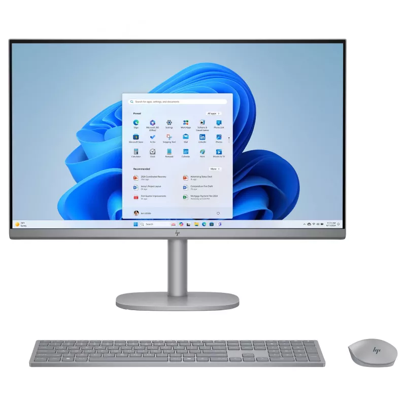 HP OmniStudio X All-in-One 27-cs0077ng (Sidabrinis. Windows 11 Home 64 bitų)