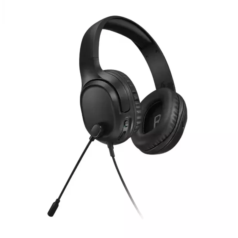 Lenovo H110 žaidimų ausinės, laidinės, binauralinės, 3,5 mm, 1,8 m kabelis, 50–20 000 Hz, 110 dB, 32 Ω, juodos